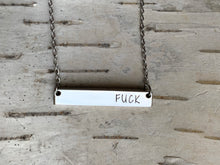 Load image into Gallery viewer, bar necklace