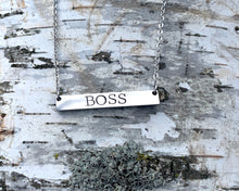 Load image into Gallery viewer, bar necklace