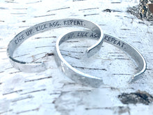 Load image into Gallery viewer, hidden message cuff bracelet