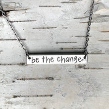 Load image into Gallery viewer, bar necklace