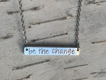 Load image into Gallery viewer, bar necklace