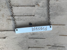 Load image into Gallery viewer, bar necklace