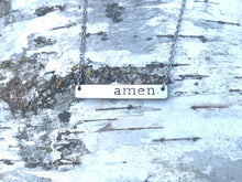 Load image into Gallery viewer, bar necklace