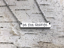 Load image into Gallery viewer, bar necklace