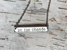 Load image into Gallery viewer, bar necklace
