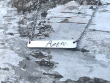 Load image into Gallery viewer, bar necklace