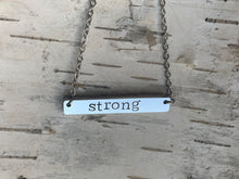 Load image into Gallery viewer, bar necklace