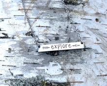 Load image into Gallery viewer, bar necklace