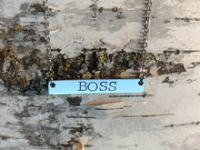 Load image into Gallery viewer, bar necklace