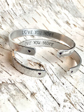 Load image into Gallery viewer, hidden message cuff bracelet
