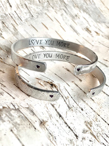 hidden message cuff bracelet