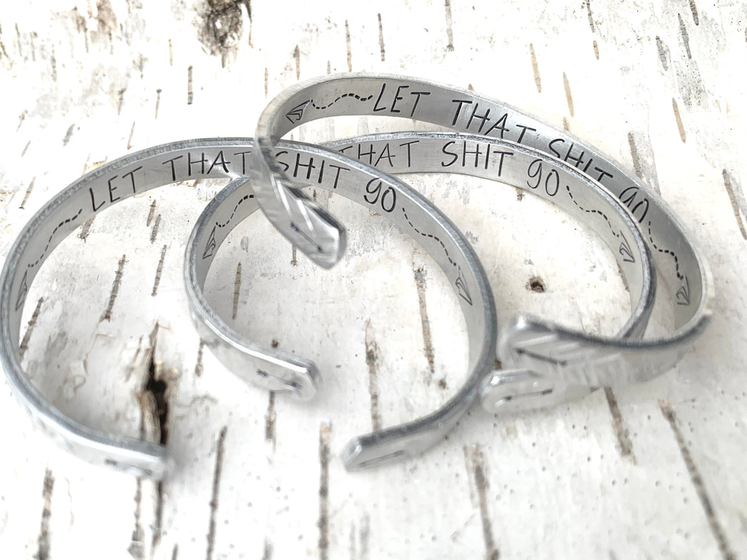 hidden message cuff bracelet